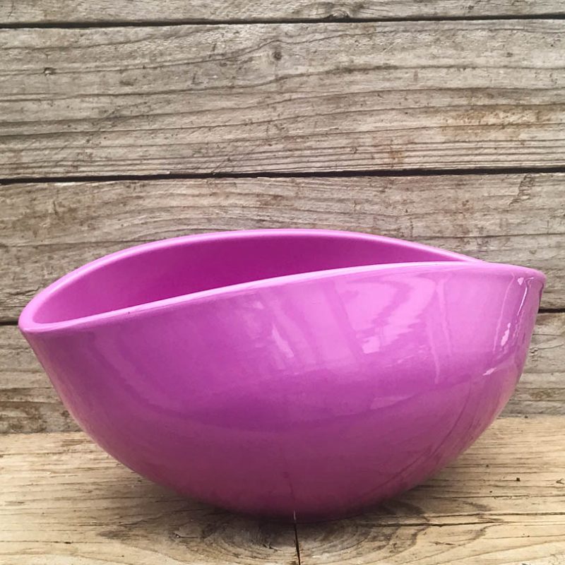 PT43 Керамична гланцирана кашпа, без отвор 