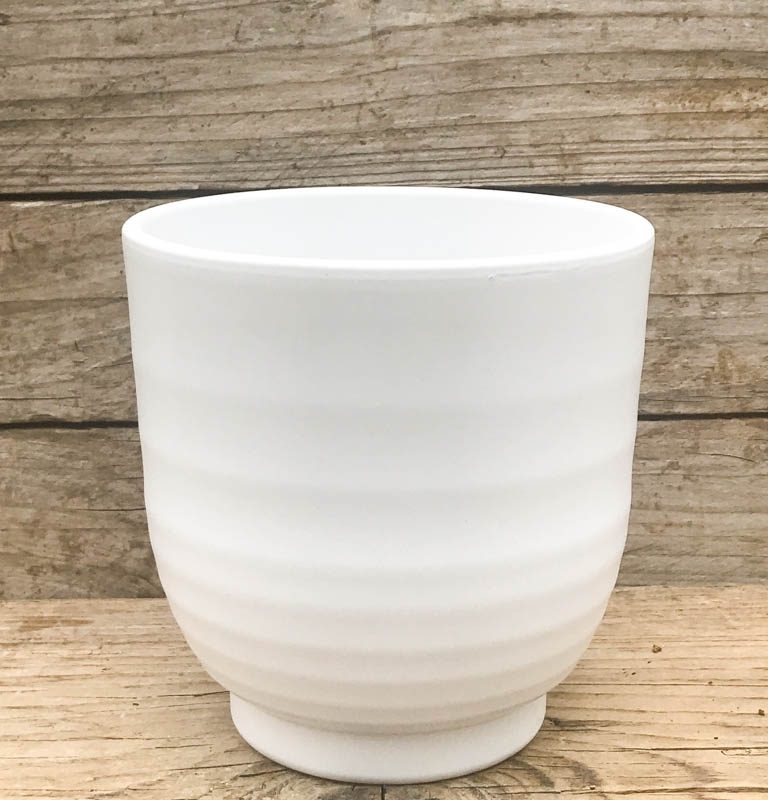 PT44 Керамична кашпа, без отвор