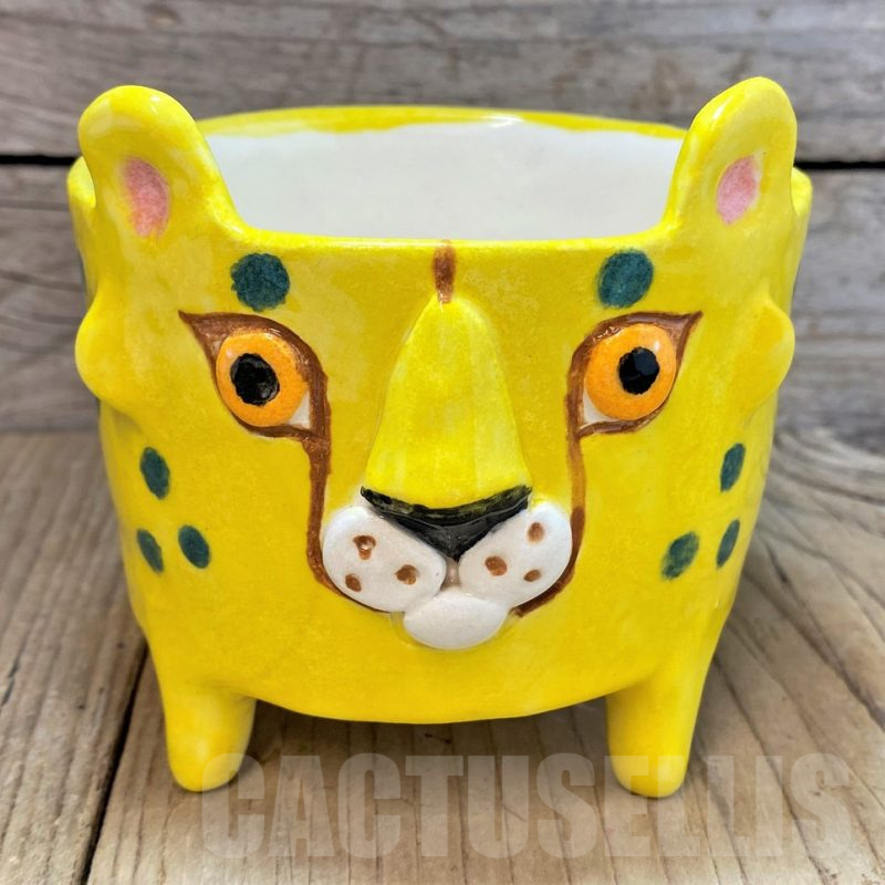 PT124 Керамична кашпа, ръчна изработка