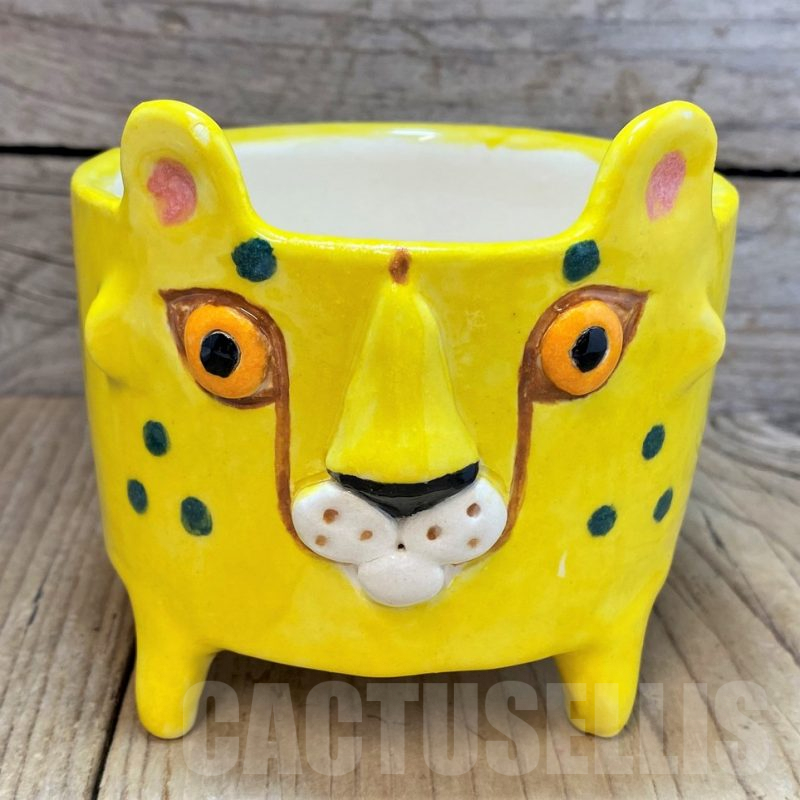 PT125 Керамична кашпа, ръчна изработка